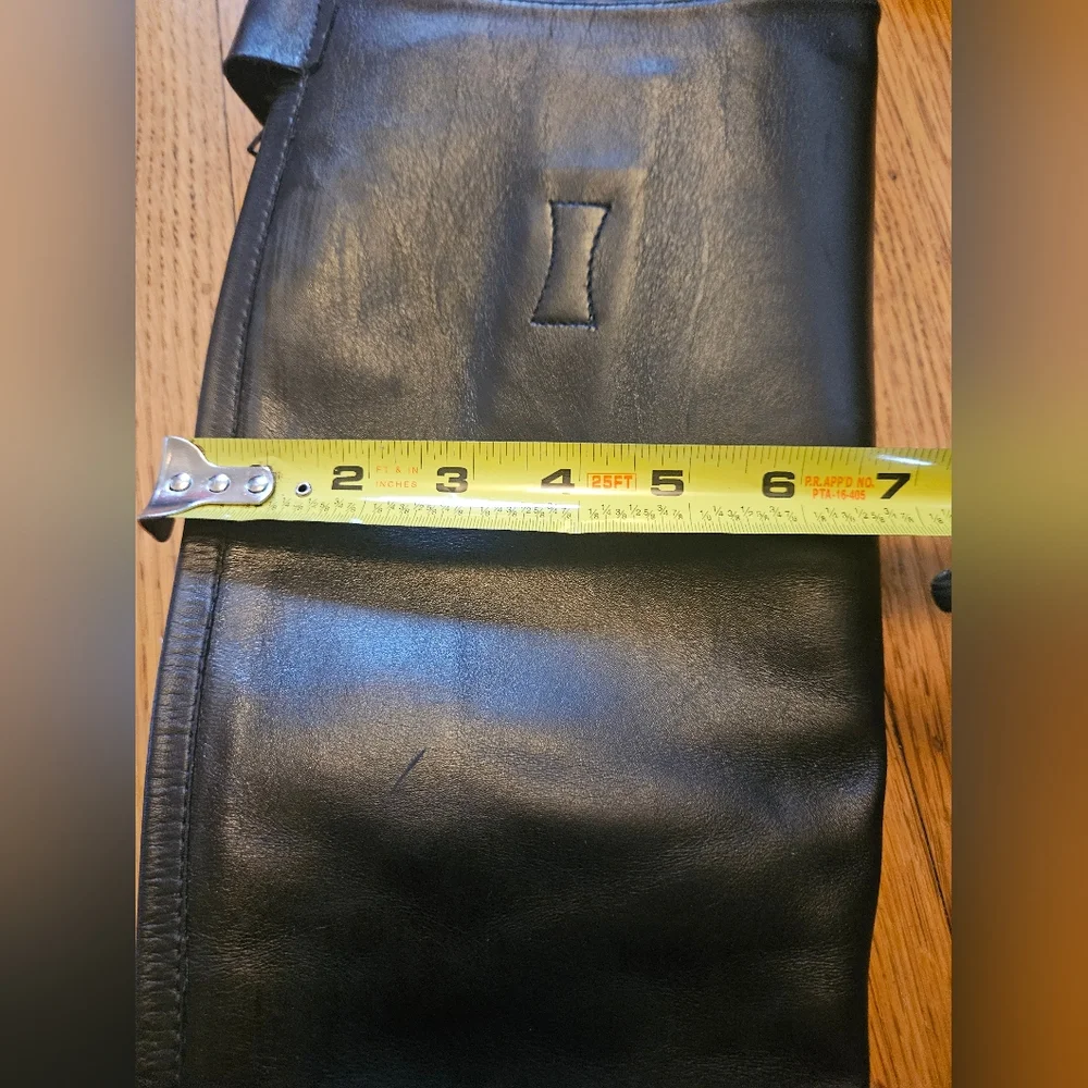 Konigs Black Leather Woman's Equestrian Riding Boots - US Size 6 Tall with Laces - Picture 8 of 11